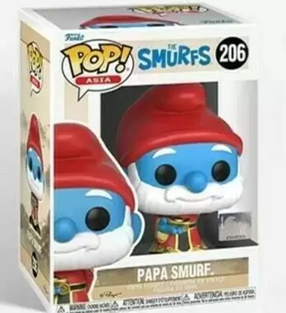 Funko Pop! Asia Papa Smurf Verzamelfiguur 206