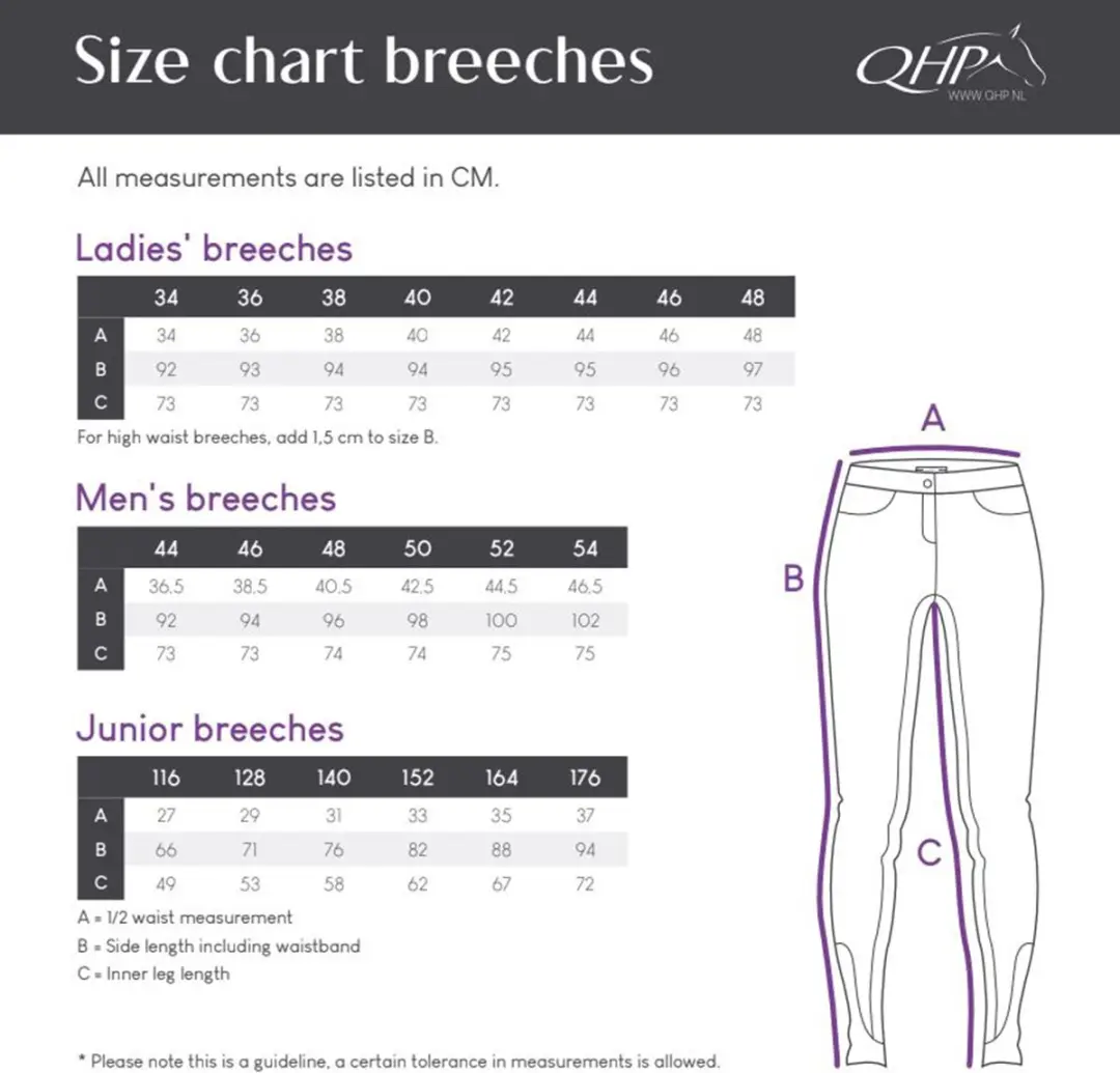QHP Eden Competition Full Grip Paardrijlegging XS - Wit