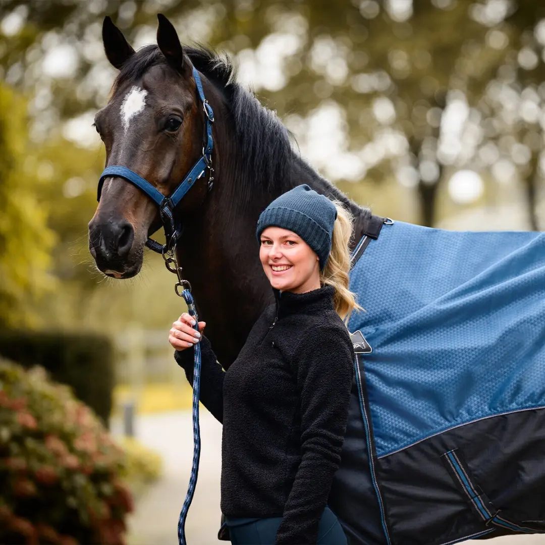 QHP Muts TEDDIE - Donkerblauw - afbeelding 4 van 6