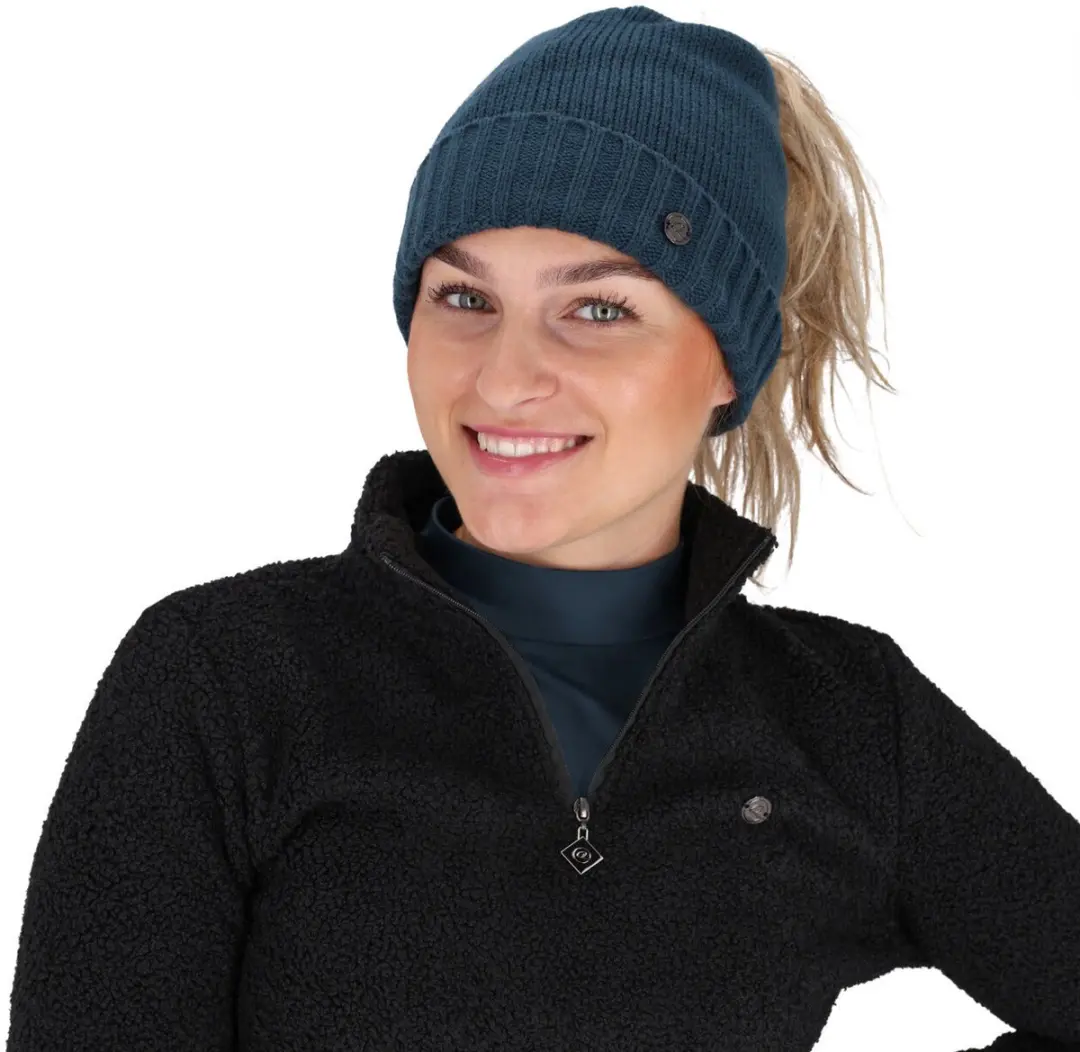 QHP Muts TEDDIE - Donkerblauw - afbeelding 3 van 6
