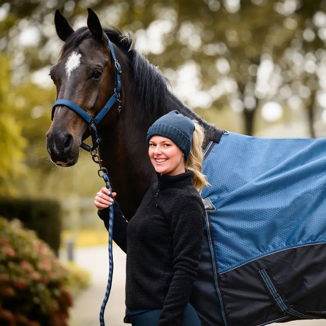QHP Muts TEDDIE - Donkerblauw - afbeelding 2 van 6