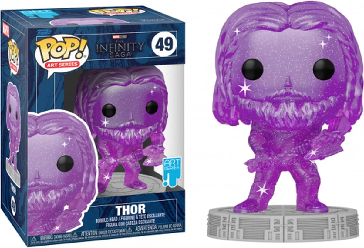 Funko Pop! Thor Infinity Saga Artist Series FAC-053571-21224 - Bonte kleuren - afbeelding 6 van 6