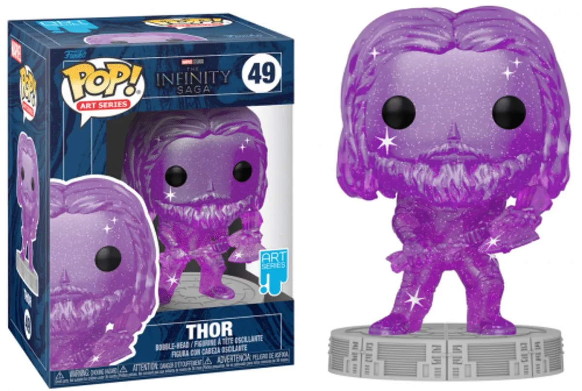 Funko Pop! Thor Infinity Saga Artist Series FAC-053571-21224 - Bonte kleuren - afbeelding 2 van 6