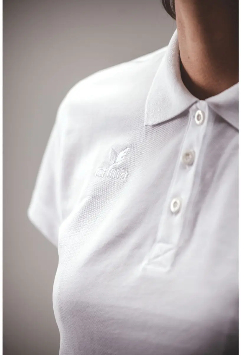 Erima Basics Sportpolo Wit - 116
