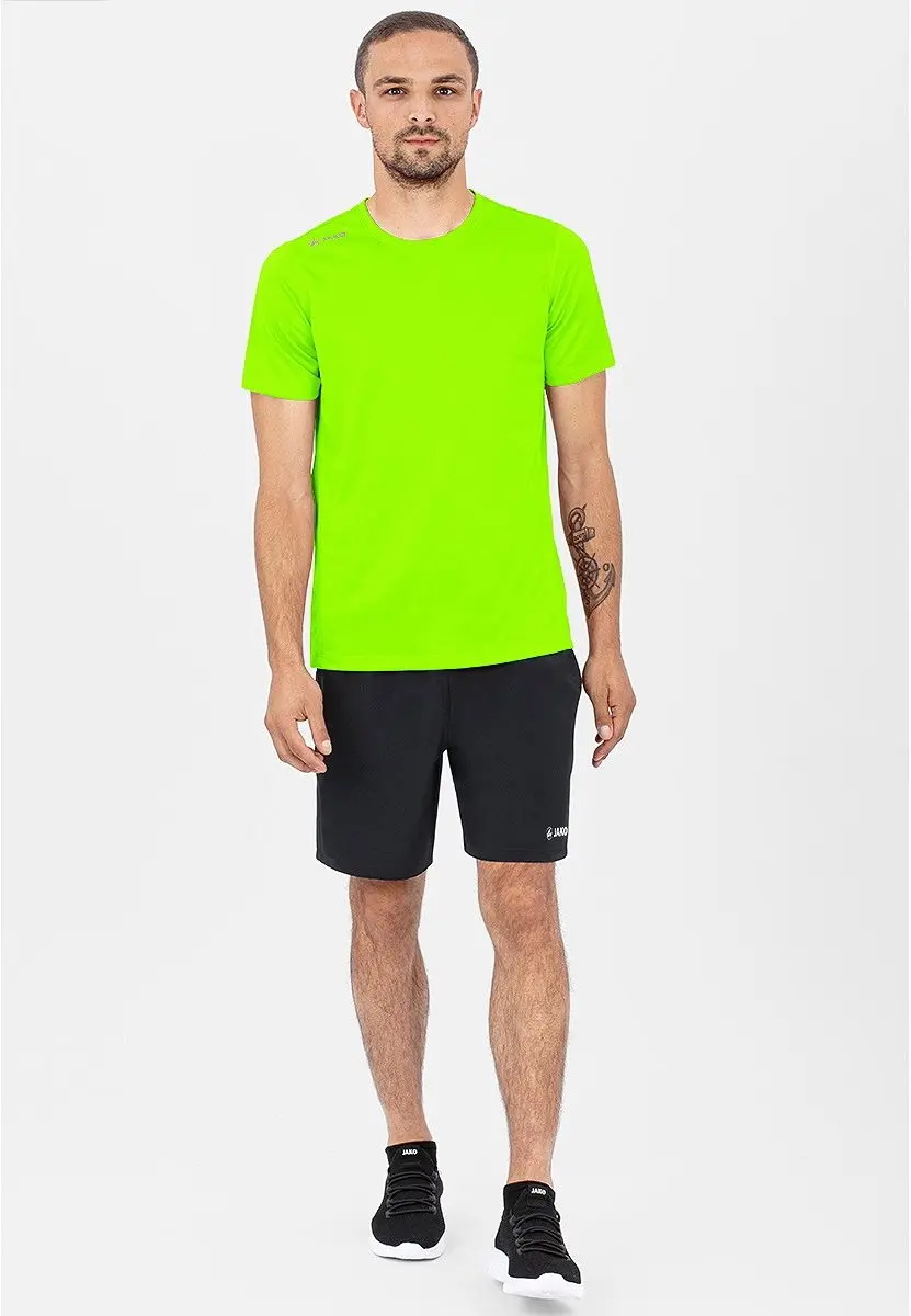 JAKO Run 2.0 T-Shirt - Fluoro Groen - 3XL