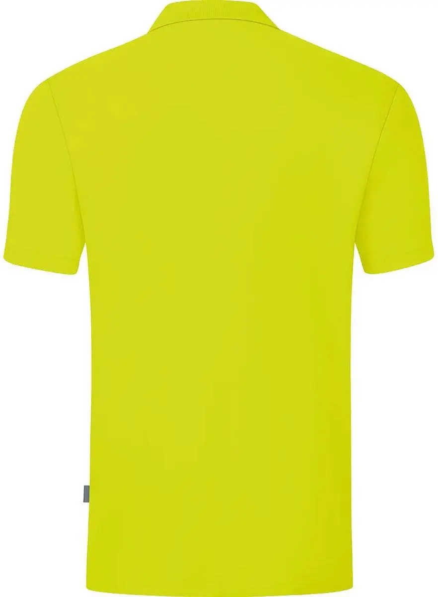 JAKO Organic Polo Heren - Lime - XL