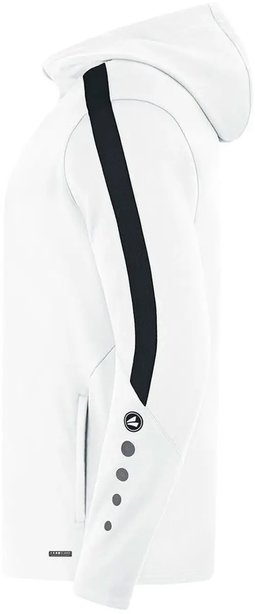JAKO Power Jas Met Kap Heren - XL - Wit