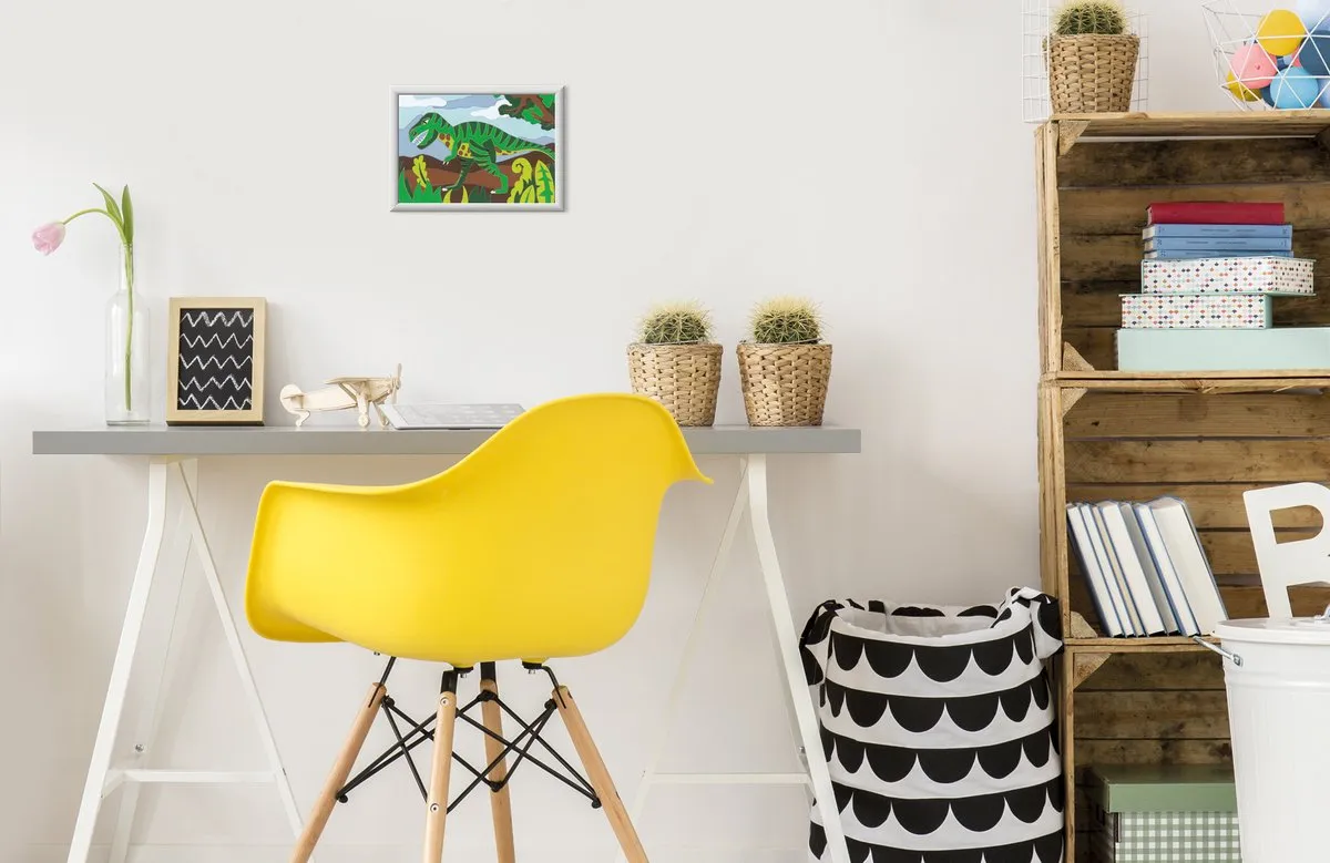 Ravensburger CreArt Roaming Dinosaur Schilderen op nummer - Multicolor