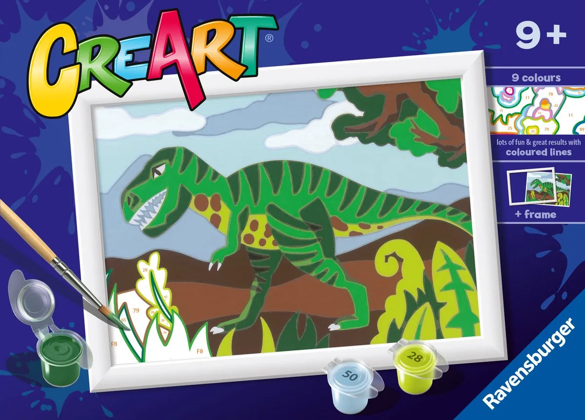 Ravensburger CreArt Roaming Dinosaur Schilderen op nummer