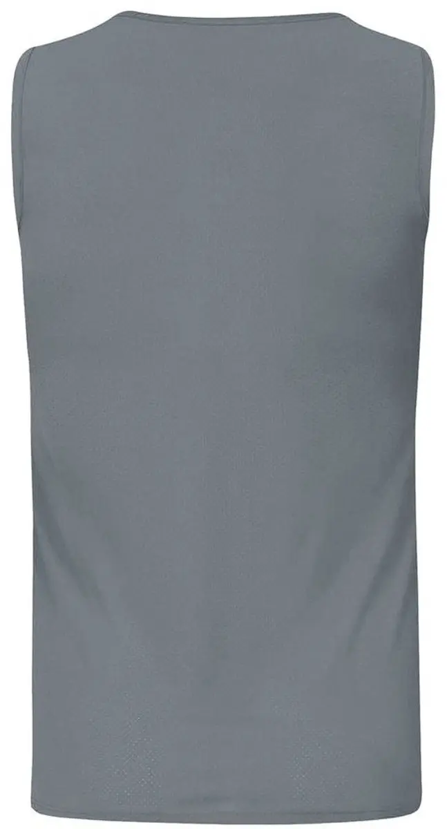 Jako Challenge Tanktop Kinderen 152 - Steengrijs/Zwart