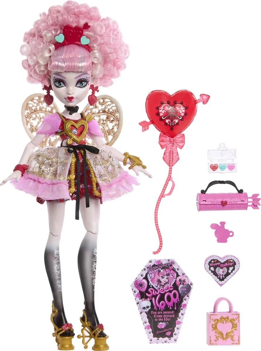 Mattel Monster High Scary Sweet Birthday Cupid Asteria Pop