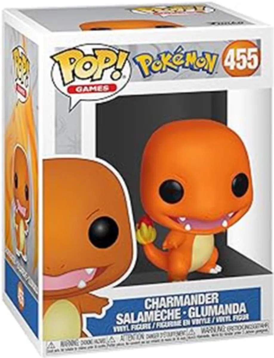 Funko Pop Pokémon Charmander #455 - 9,5 cm