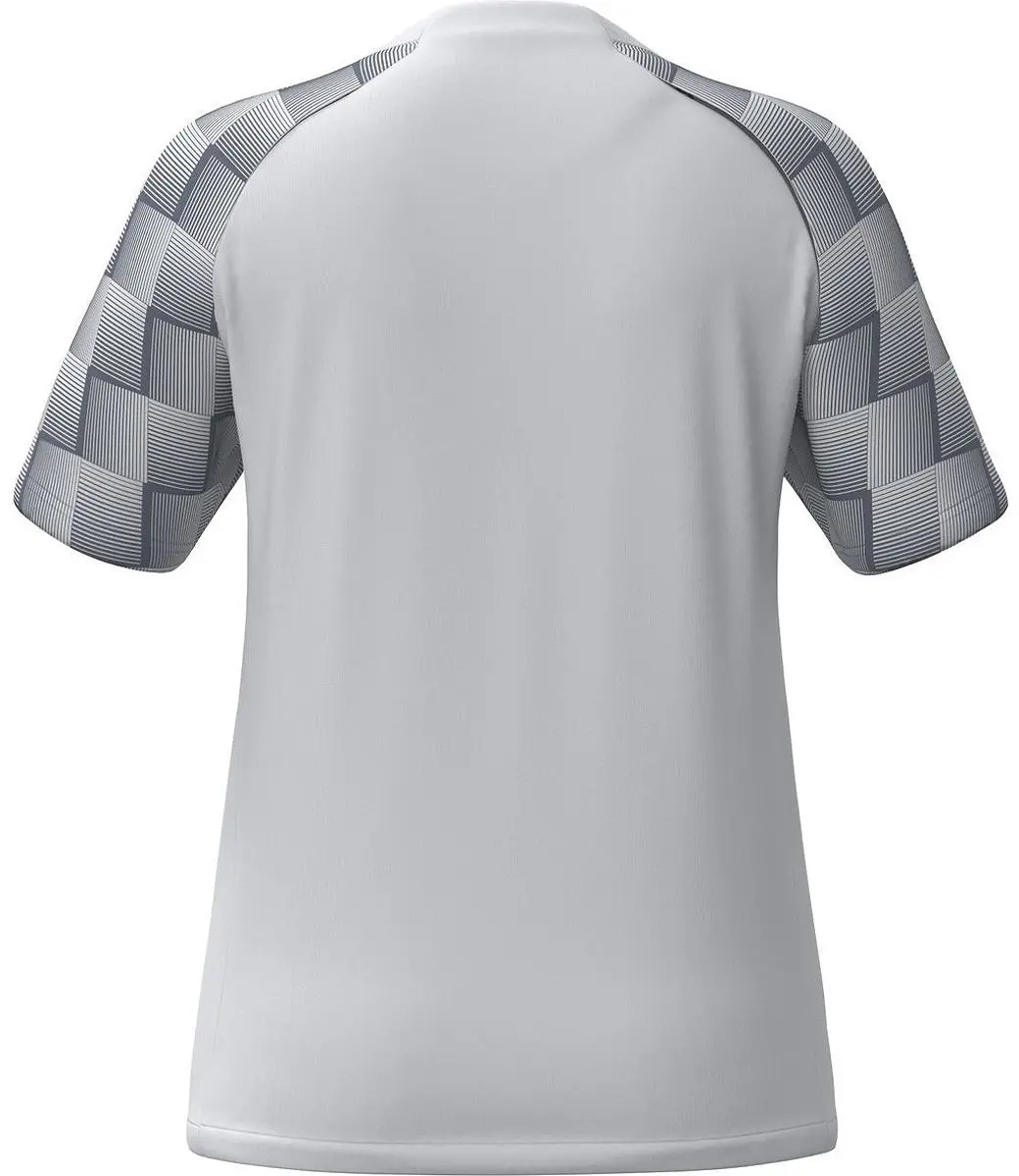 Erima Evo Star Shirt Dames Korte Mouw - Wit/Slate Grey XL