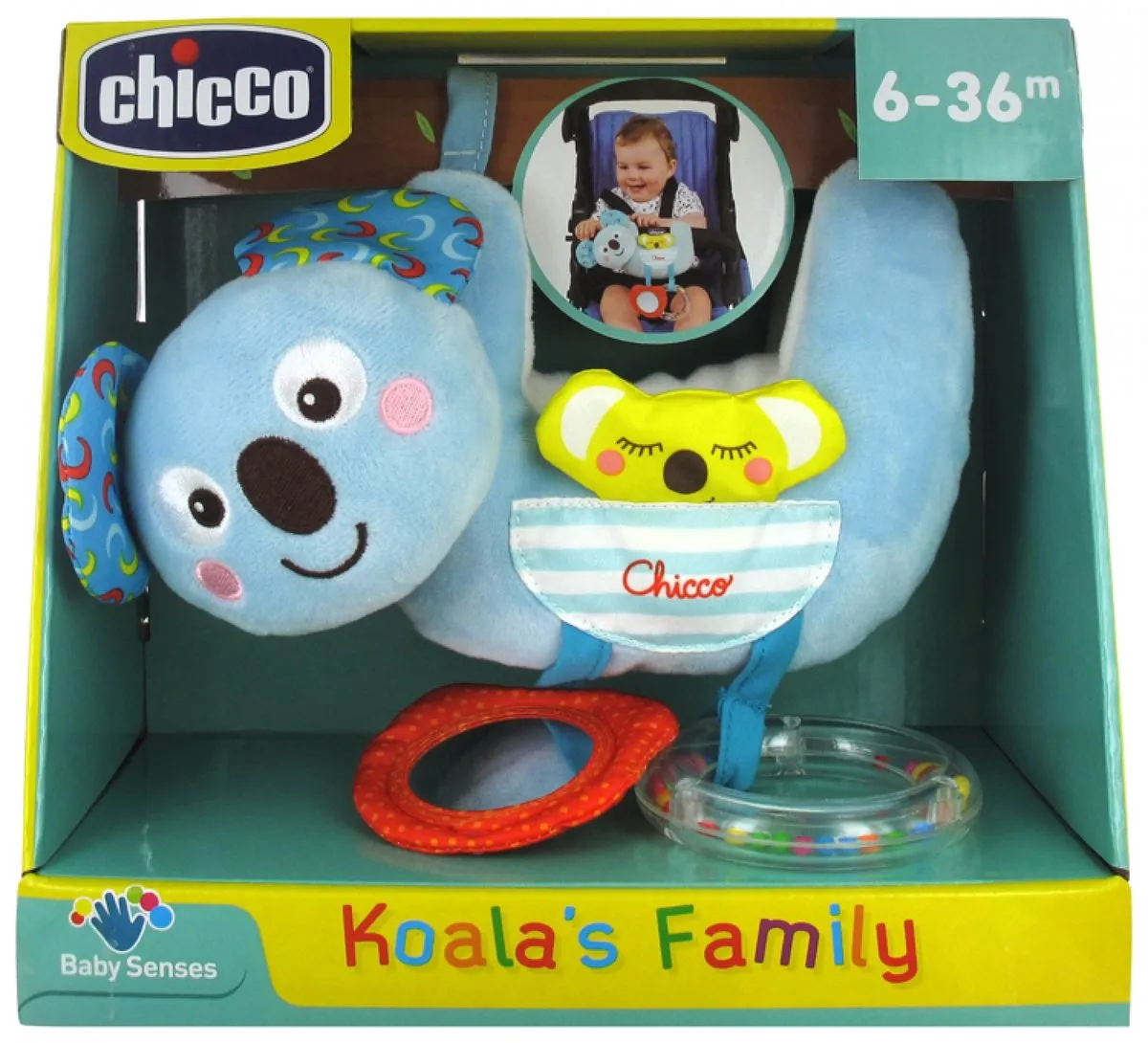 Chicco Koala's Familie Rammelaar - Multi