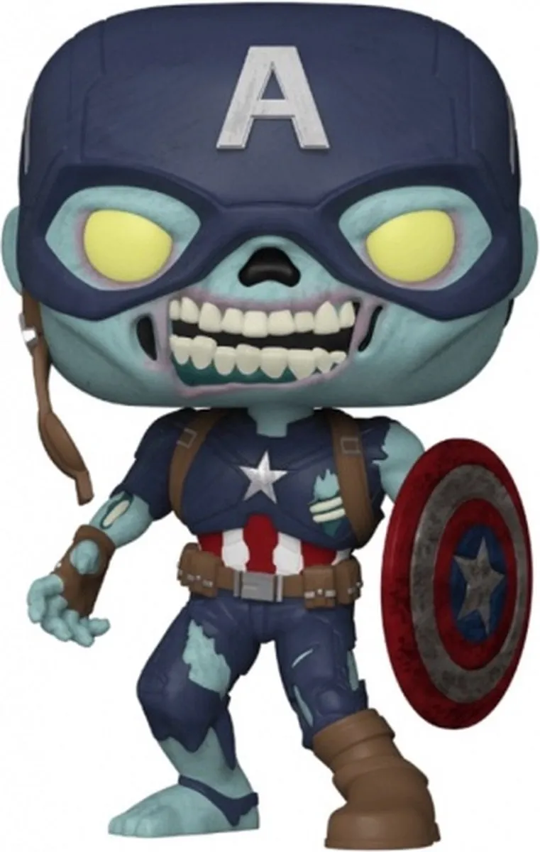 Funko Pop! Marvel What If...? Zombie Captain America 58449