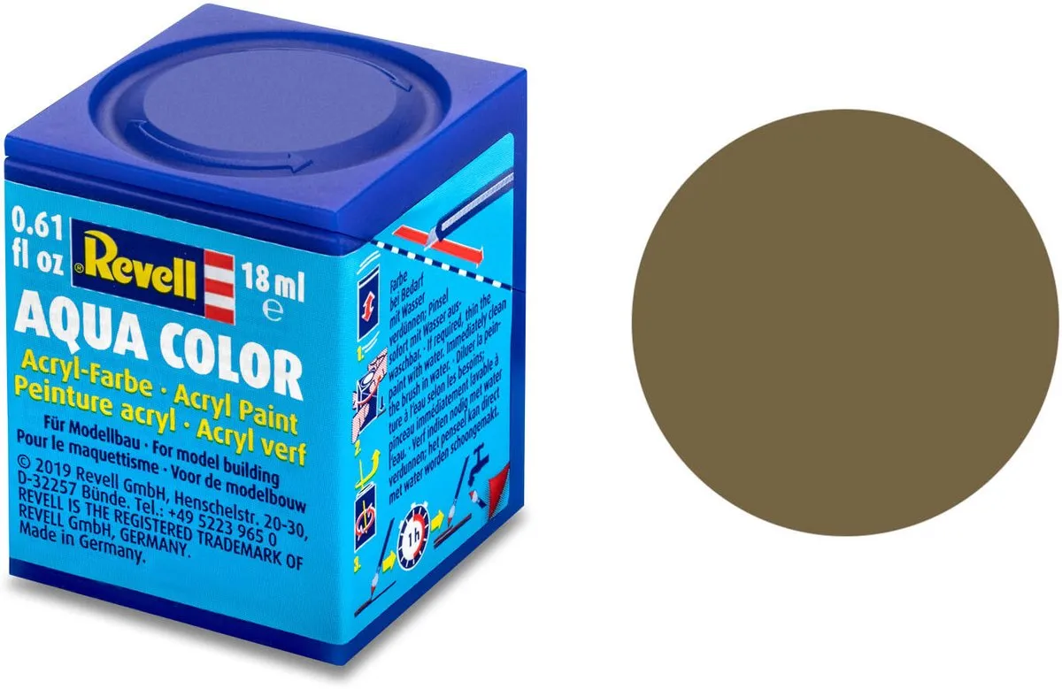Revell Hobbyverf Acryl Aqua #86 Olive Brown 18ml