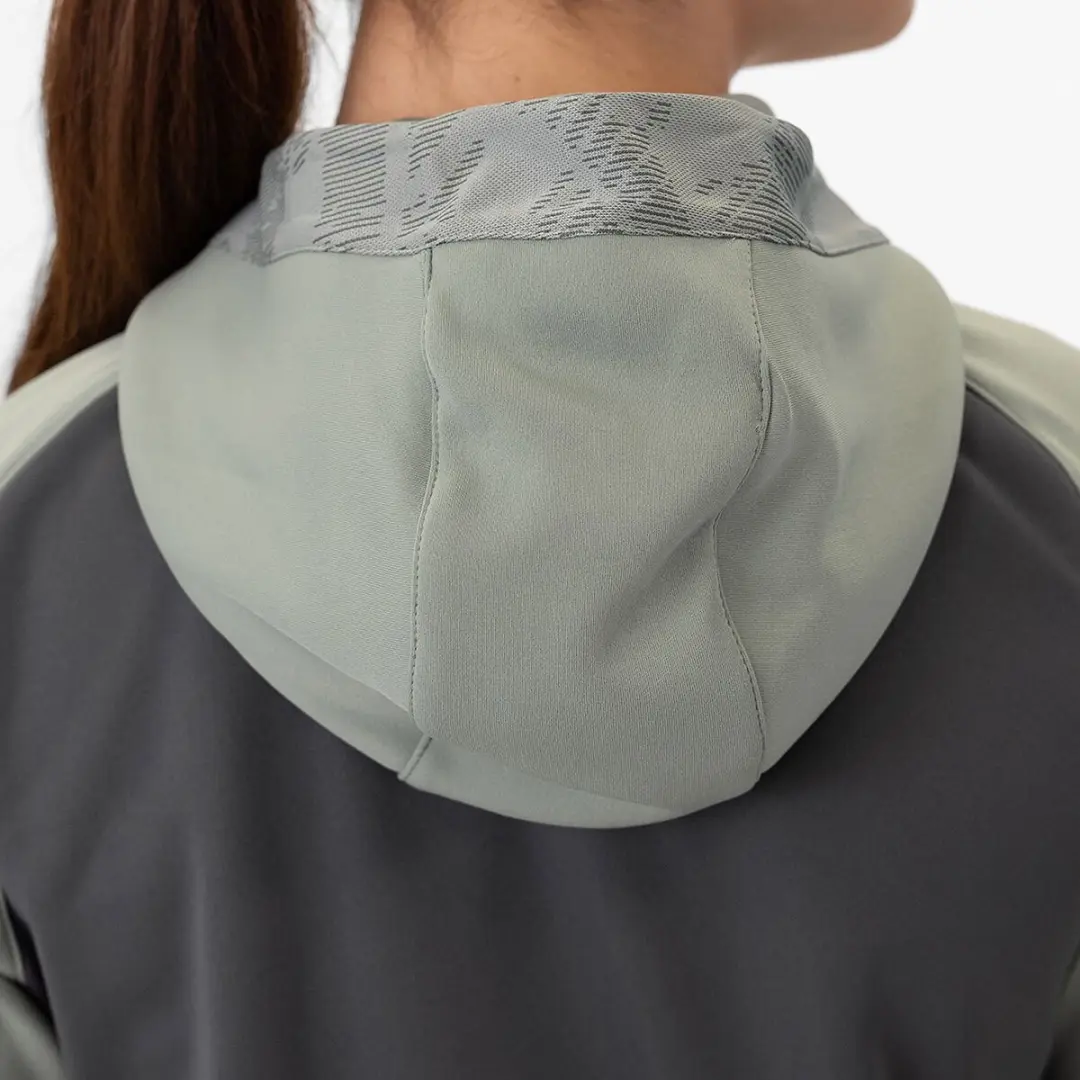Jako Iconic Jas Dames 36 - Zachtgrijs/Mintgroen