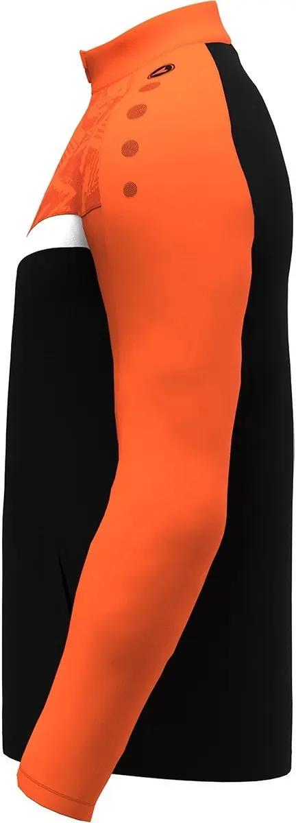 Jako Iconic Polyestervest Heren XL - Zwart/Fluo Oranje
