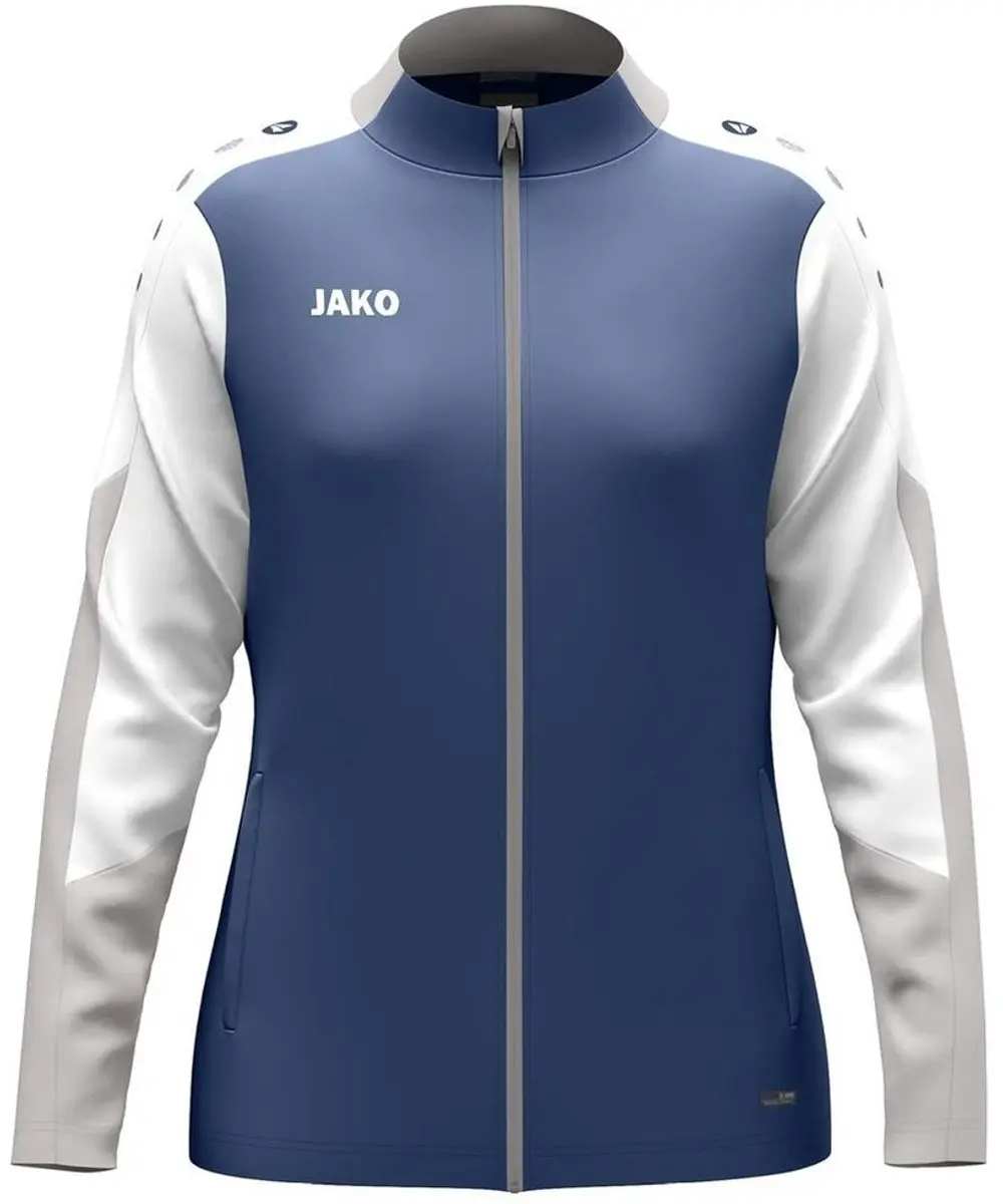 Jako Dynamic Polyestervest Dames XL - Nachtblauw/Wit/Lichtgrijs - afbeelding 6 van 6