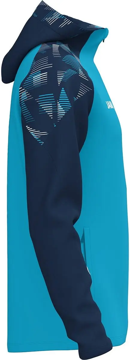 Jako Sonic Jas Met Kap Heren - Aqua Marine XL