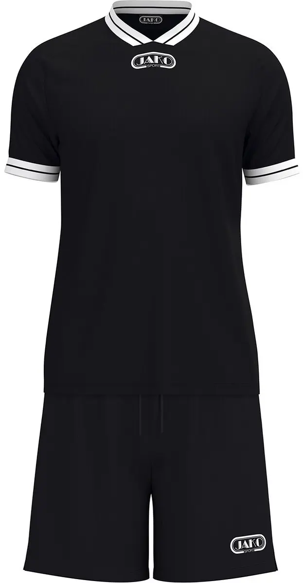 Jako Retro Short Heren - Zwart S