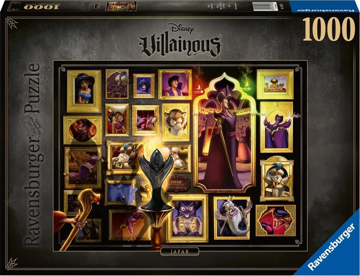 Ravensburger Disney Villainous Jafar Legpuzzel 1000 Stuks