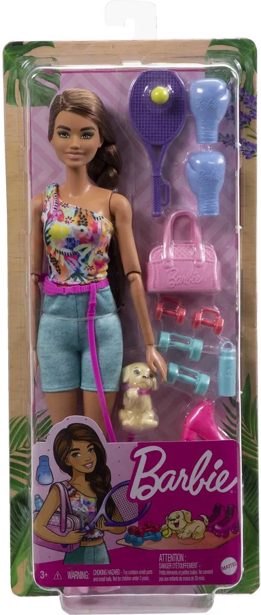 Barbie Outdoor Welzijnspop Roze