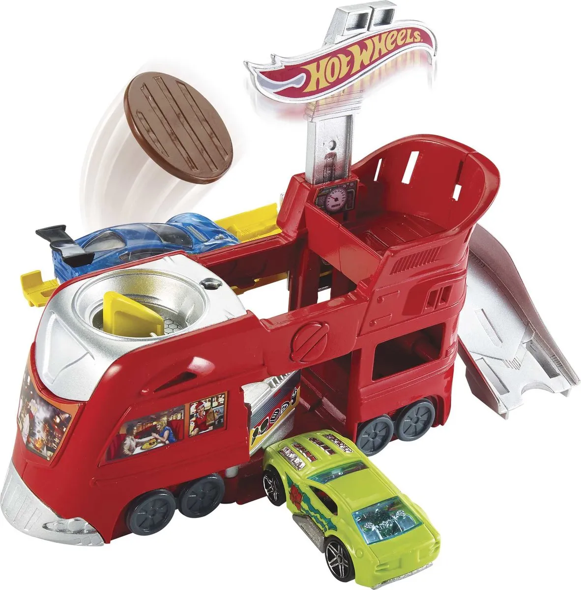 Mattel Hot Wheels Restaurant Dine & Dash FJN39 - Baanuitbreiding