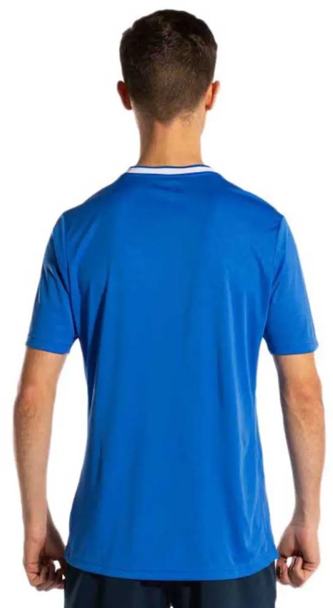 Joma Europa V T-shirt - XL - Royal/White