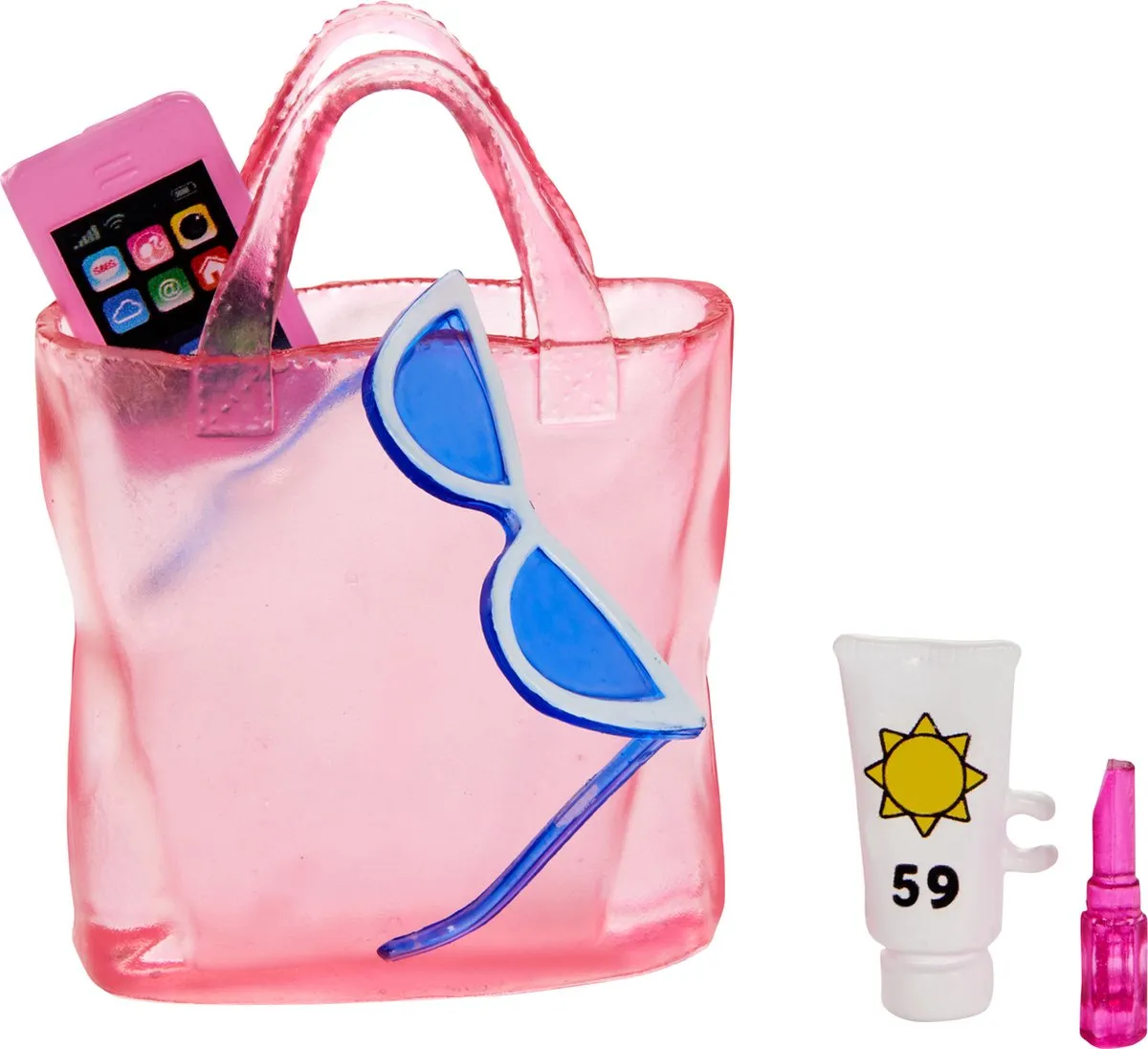 Barbie Malibu Badpak Zonnehoed - HPL73 - Multikleur