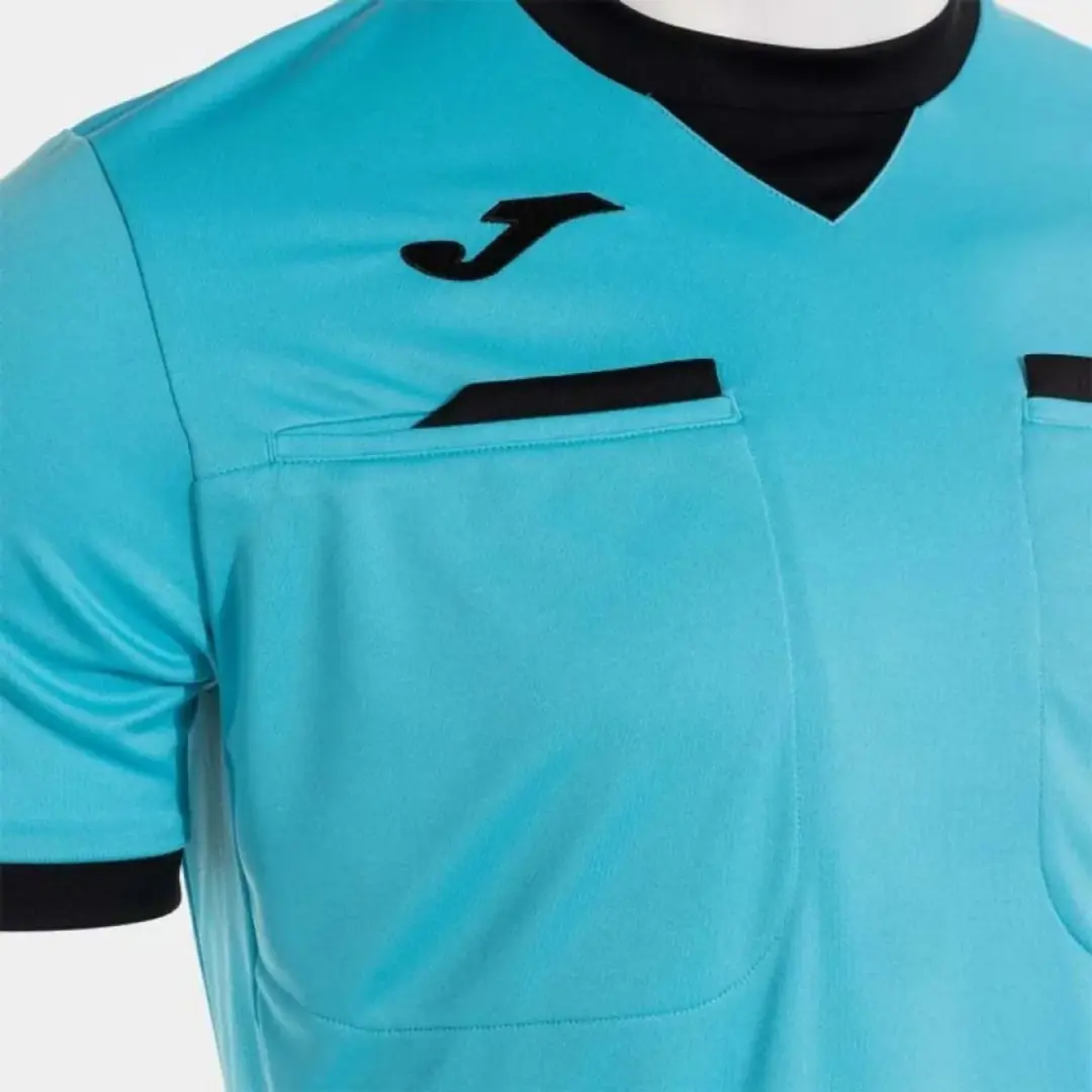 Joma Referee T-shirt 2XL - Fluor Turquoise/Black