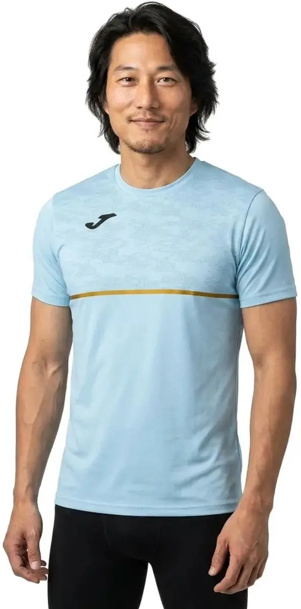 Joma Record III T-shirt - L - Sky Blue