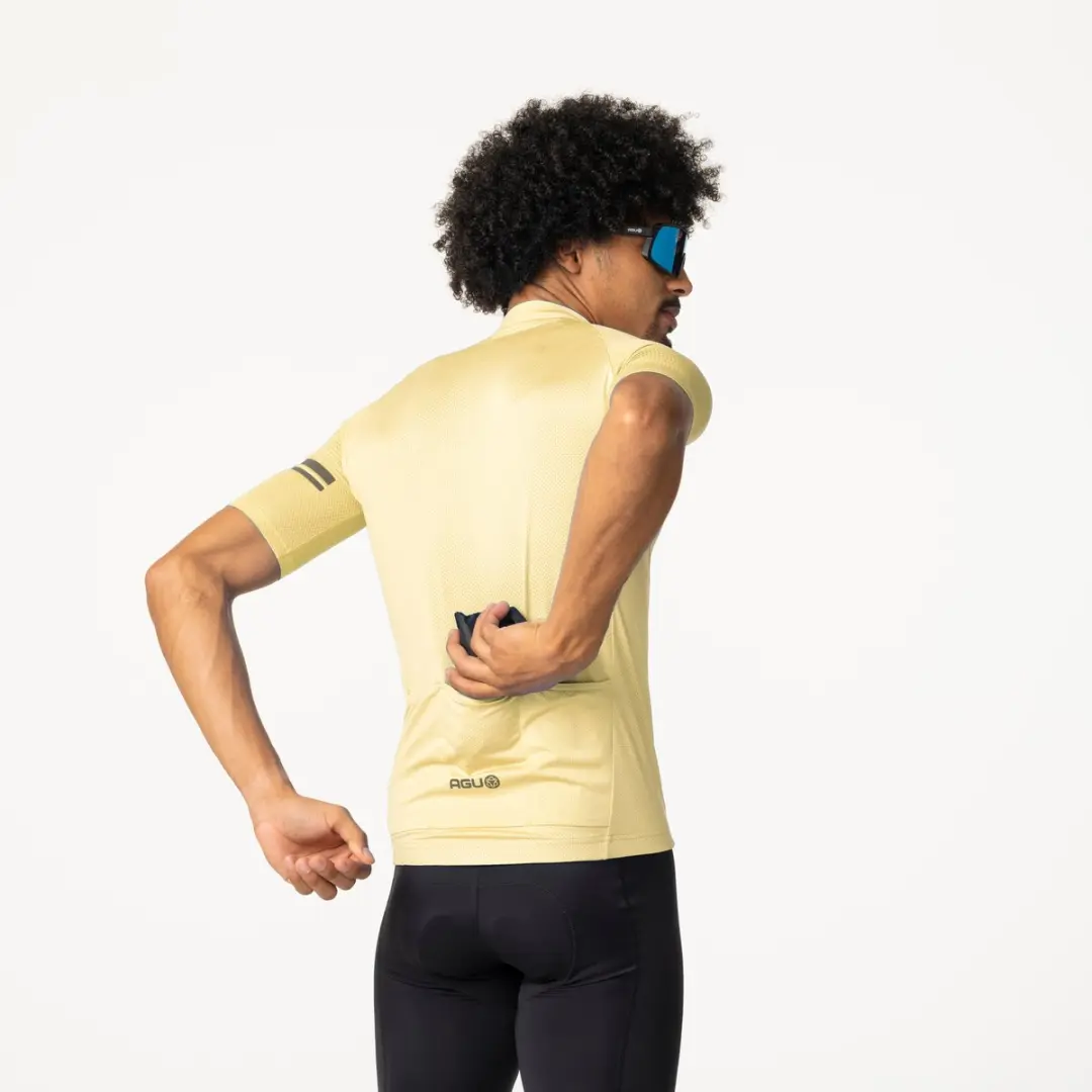 AGU Core Fietsshirt Heren - Celestial Yellow - S