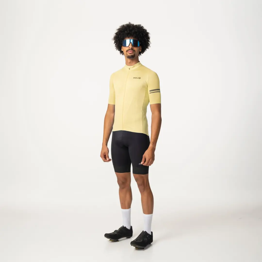 AGU Core Fietsshirt Heren - Celestial Yellow - S