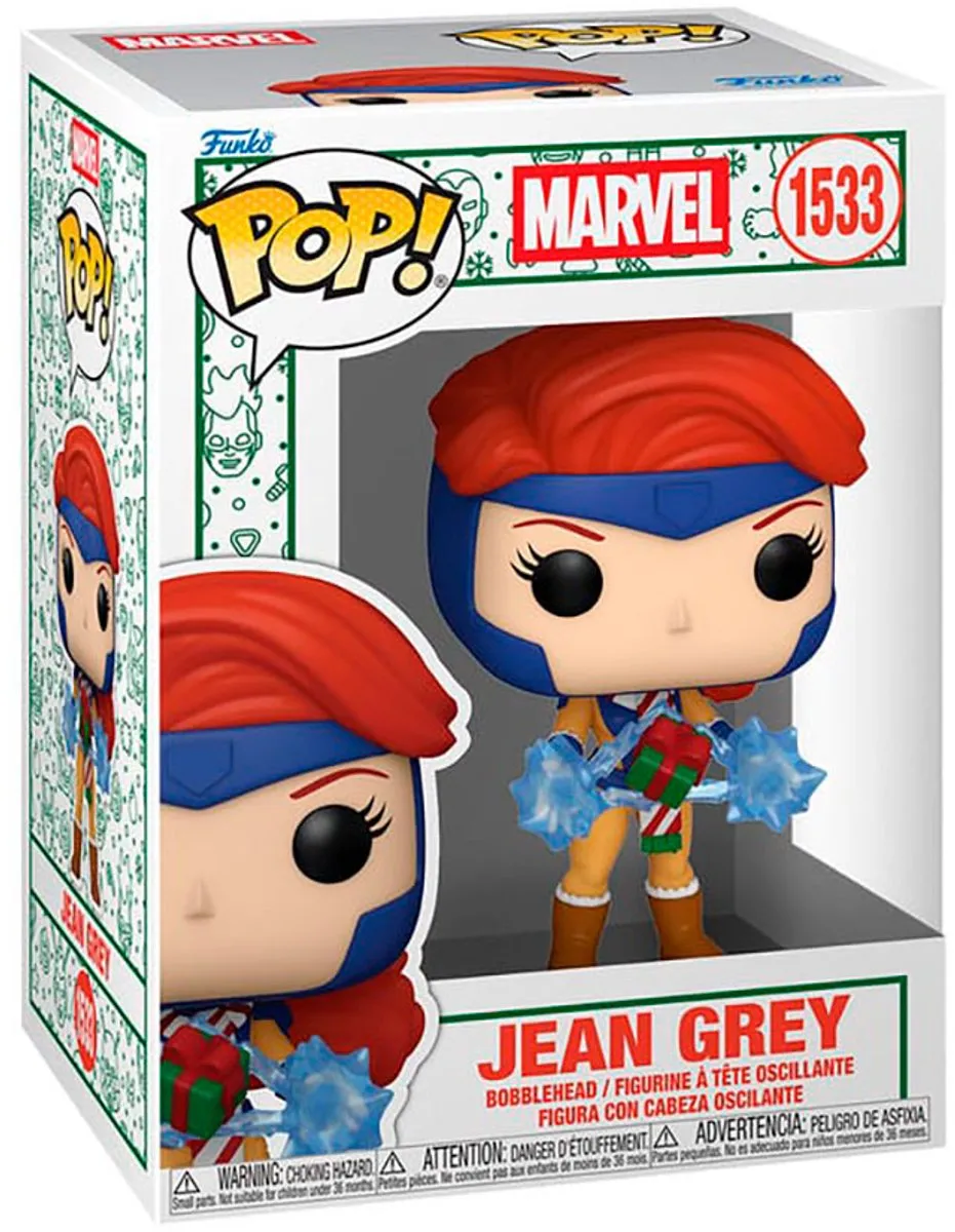 Funko Pop! Marvel Holiday Jean Grey #1533 - Multicolor