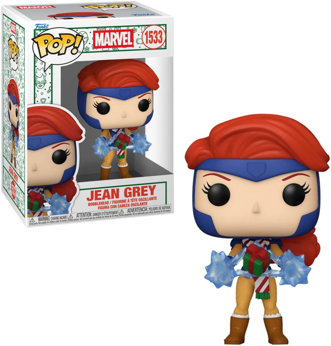 Funko Pop! Marvel Holiday Jean Grey #1533 - Multicolor
