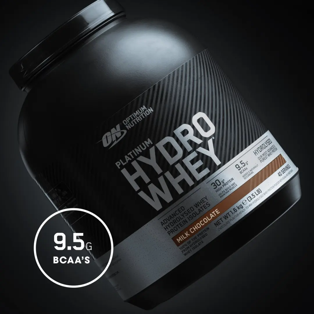 Optimum Nutrition Platinum Hydrowhey Eiwitshake - 1600g - 40 Shakes - Vanille