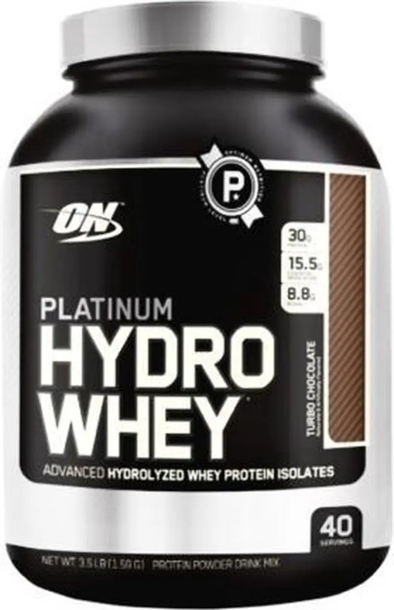 Optimum Nutrition Platinum Hydrowhey Eiwitshake - 1600g - 40 Shakes - Vanille - afbeelding 6 van 6