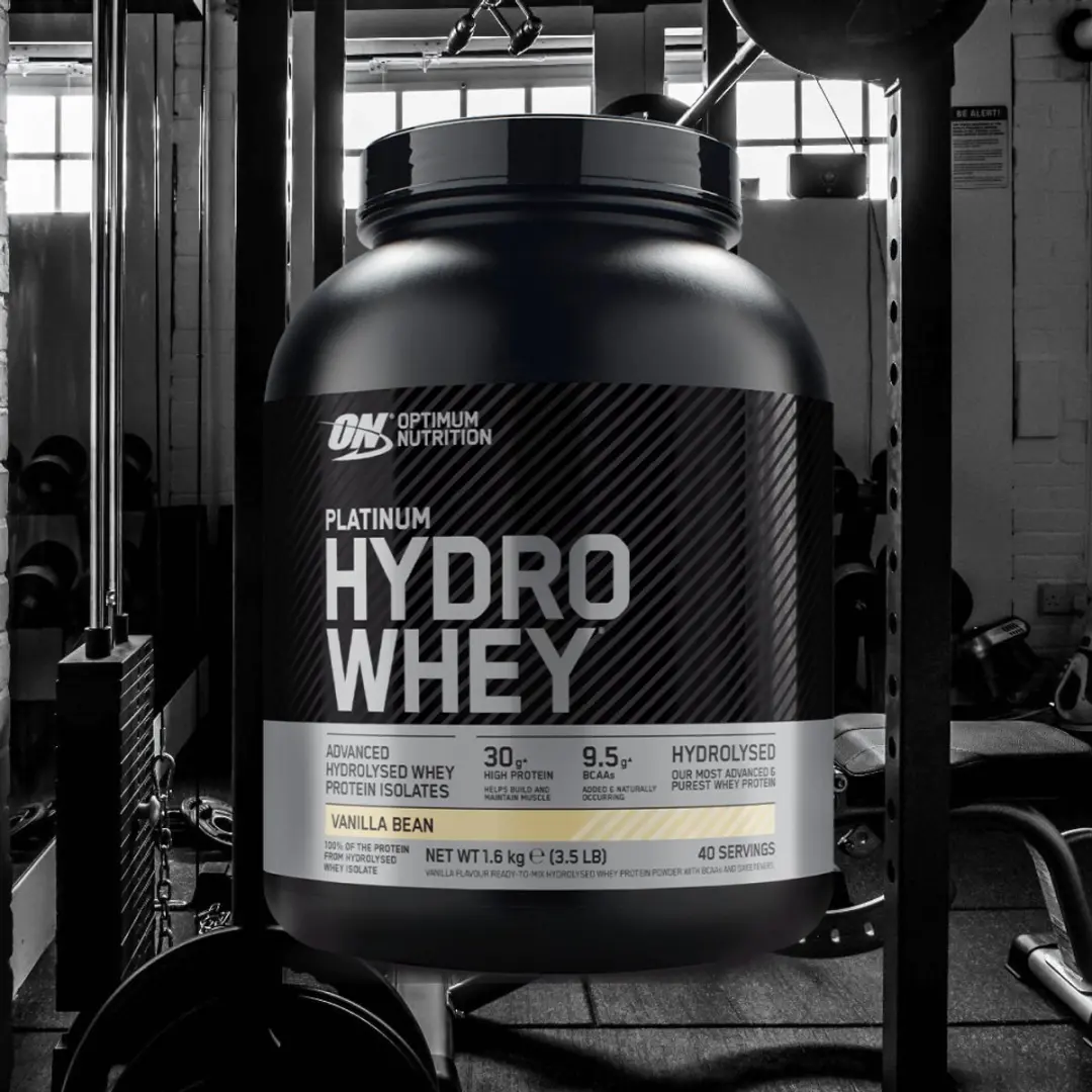 Optimum Nutrition Platinum Hydrowhey Eiwitshake - 1600g - 40 Shakes - Vanille