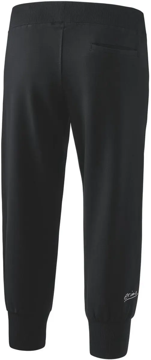 Erima Basics 3/4-Sweatbroek L - Zwart