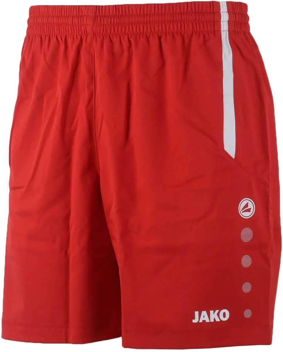Jako Turin Short - Maat L - Rood/Wit
