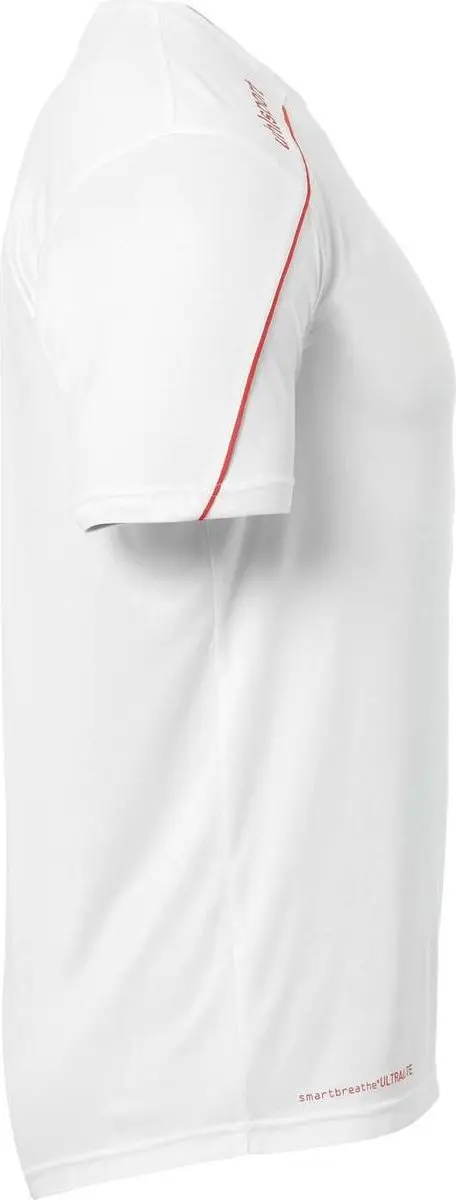 Uhlsport Stream 22 Shirt Heren - Wit/Rood 3XL