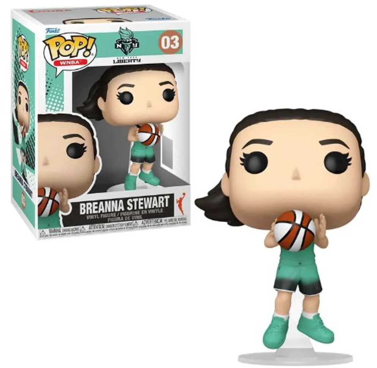Funko Pop! WNBA New York Liberty Breanna Stewart #03