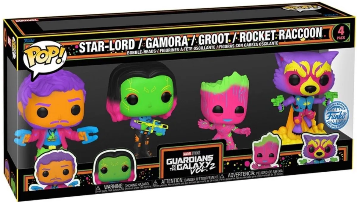 Funko Pop Guardians of the Galaxy Vol. 2 4-Pack