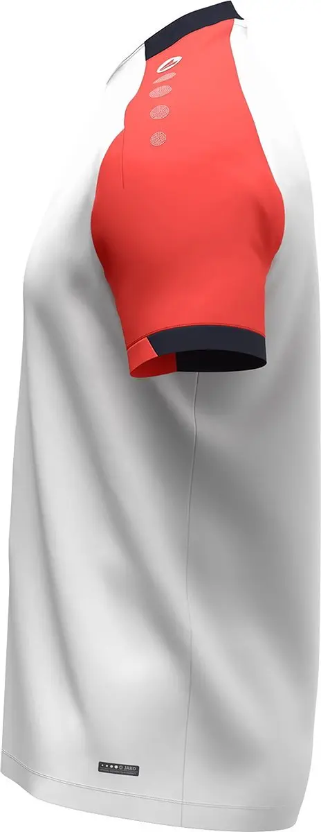 Jako Dynamic T-shirt Kinderen 164 - Wit/Koraal/Marine