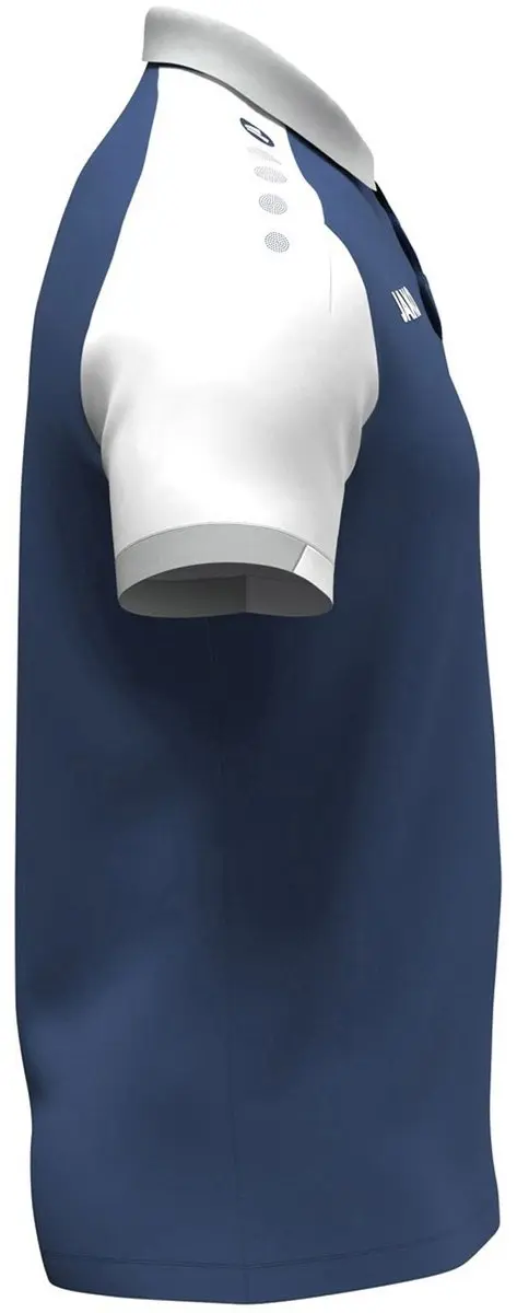 Jako Dynamic Polo Senior XXL - Blauw/Wit