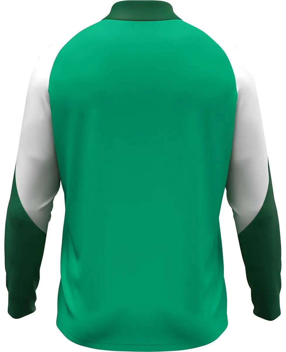 Jako Dynamic Ziptop Dames - Groen/Wit/Donkergroen L