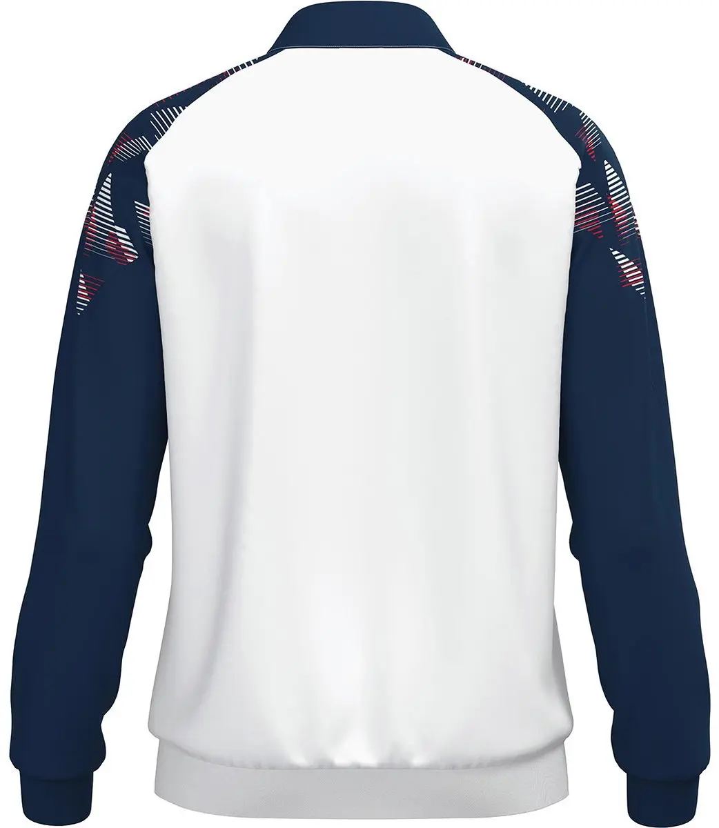 Jako Sonic Polyestervest Kinderen 140 - Wit/Marine/Rood