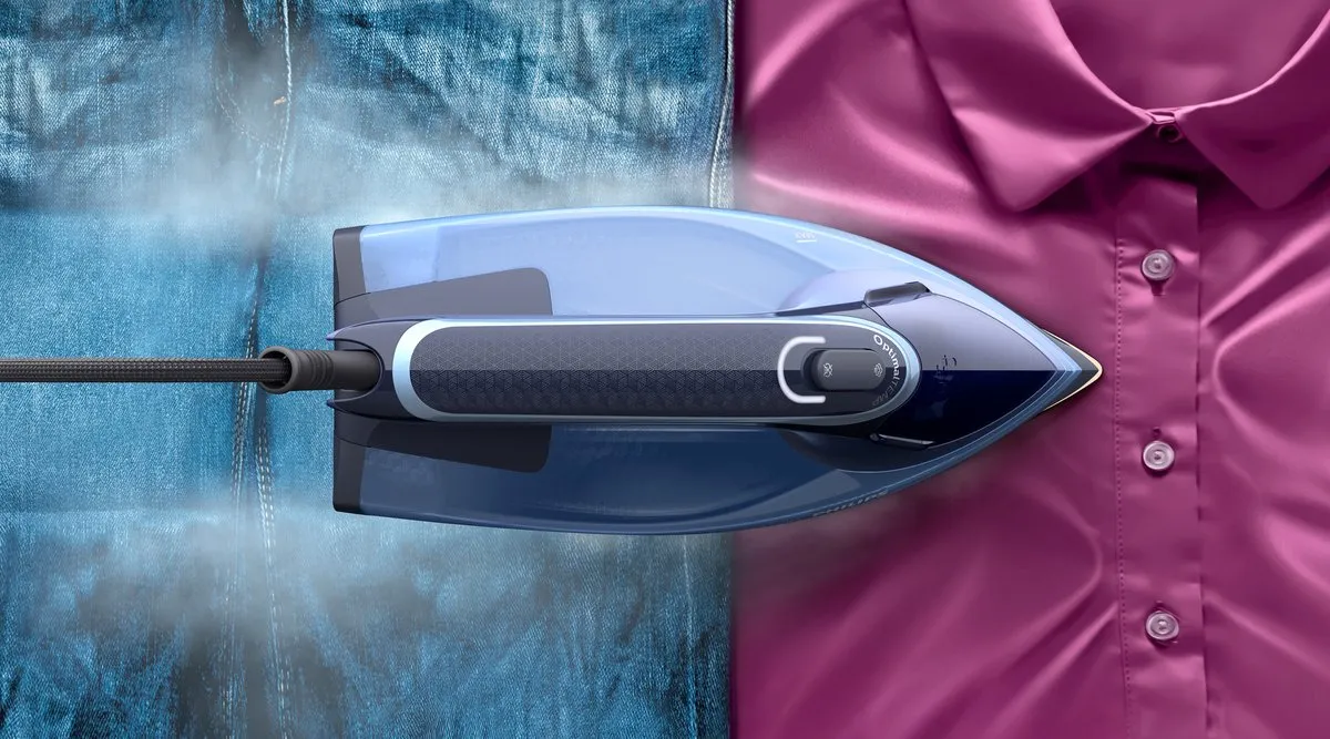 Philips Azur DST8020/20 Stoomstrijkijzer - Blauw