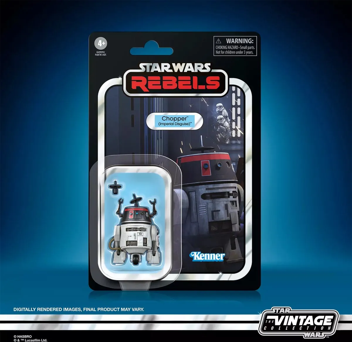 Star Wars The Vintage Collection Chopper HASG0929 Actiefiguur - Multi